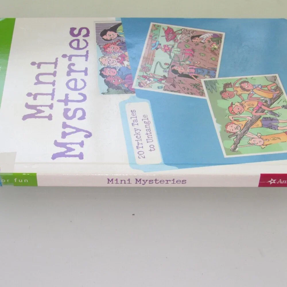 American Girl – Mini Mysteries: 20 Tricky Tales to Untangle – Paperback Book